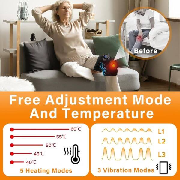 Heating Knee Massager